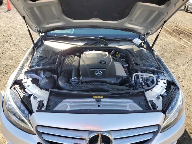 55SWF4JB3GU167401 - 2016 MERCEDES-BENZ C 300 SILVER photo 11