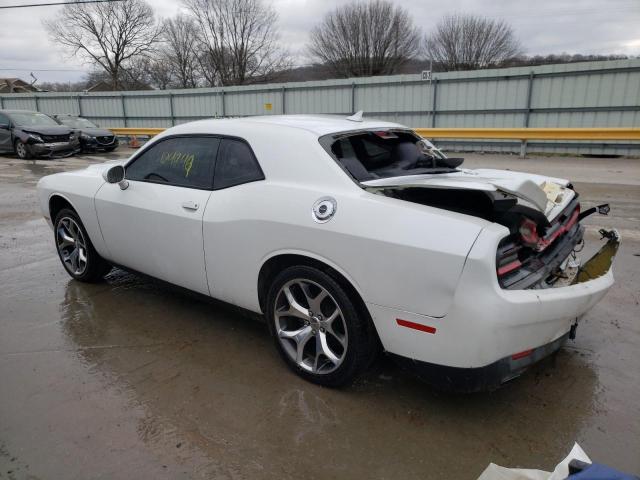 2C3CDZBG0FH703459 - 2015 DODGE CHALLENGER SXT PLUS WHITE photo 2