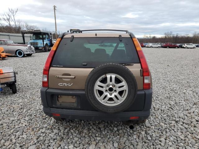 SHSRD78873U143783 - 2003 HONDA CR-V EX TAN photo 6