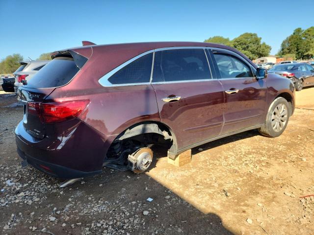 5FRYD4H42FB012665 - 2015 ACURA MDX TECHNOLOGY 勃艮第红 照片 3