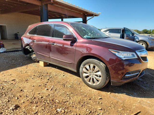 5FRYD4H42FB012665 - 2015 ACURA MDX TECHNOLOGY 勃艮第红 照片 4