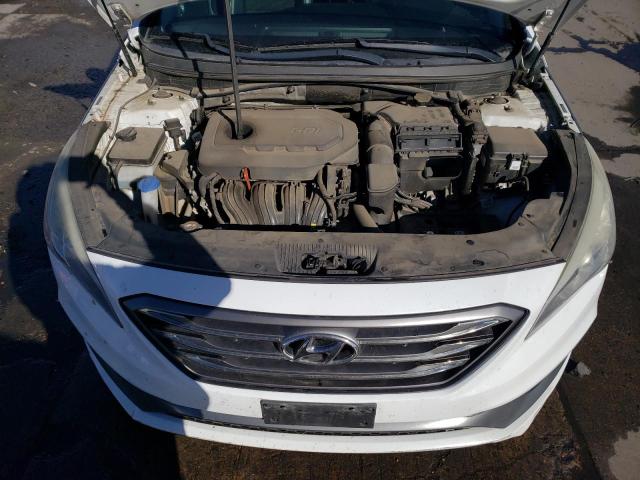 5NPE34AF1FH213512 - 2015 HYUNDAI SONATA SPORT WHITE photo 11