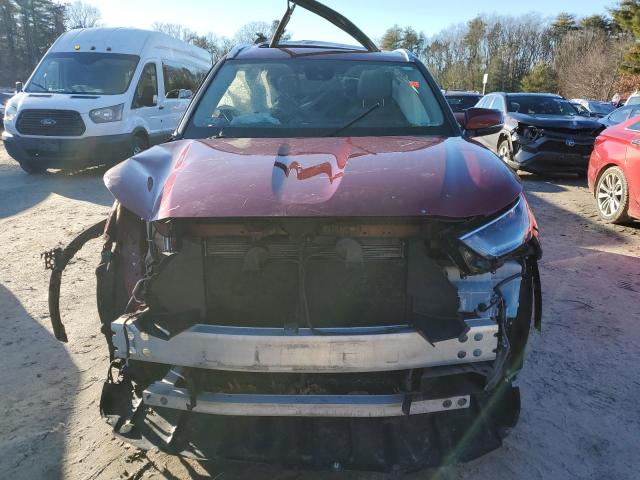 5TDHZRBH3MS092143 - 2021 TOYOTA HIGHLANDER XLE RED photo 5