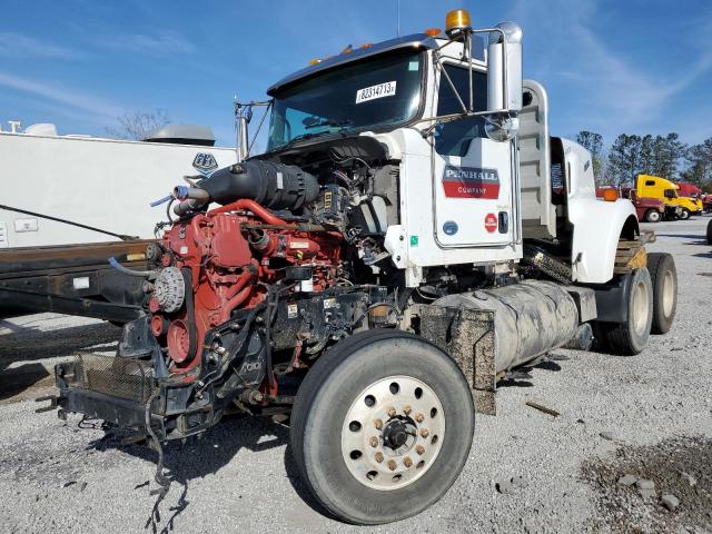 1XKDD49X4EJ393634 - 2014 KENWORTH CONSTRUCTI T800 WHITE photo 2