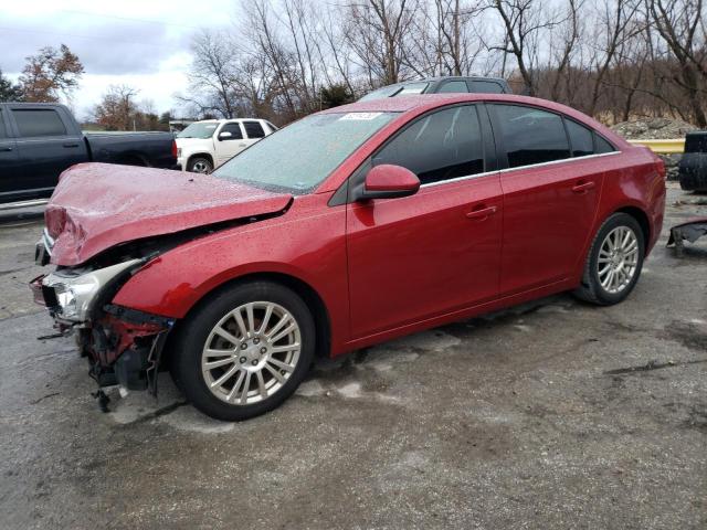 1G1PJ5SB1D7121066 - 2013 CHEVROLET CRUZE ECO RED photo 1