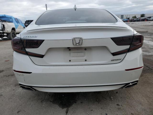 1HGCV1F3XKA004917 - 2019 HONDA ACCORD SPORT WHITE photo 6