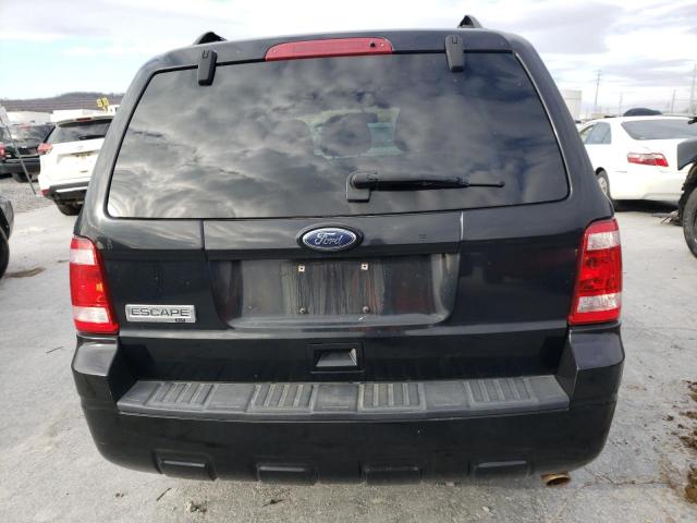 1FMCU9D78AKC22946 - 2010 FORD ESCAPE XLT BLACK photo 6