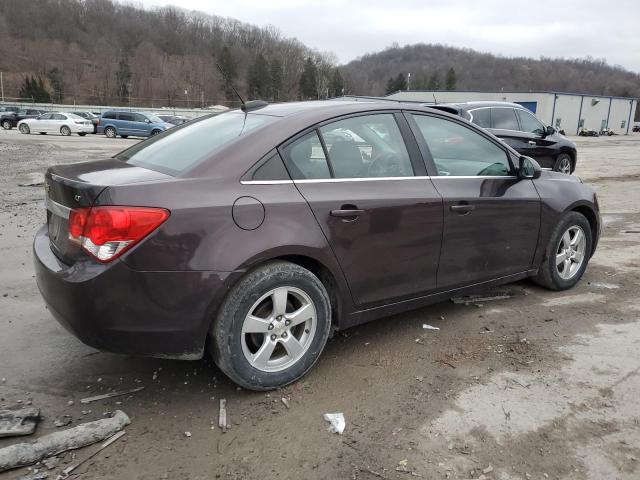 1G1PC5SB9F7116209 - 2015 CHEVROLET CRUZE LT MAROON photo 3