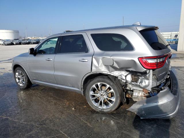 1C4RDHDG5KC647318 - 2019 DODGE DURANGO GT SILVER photo 2