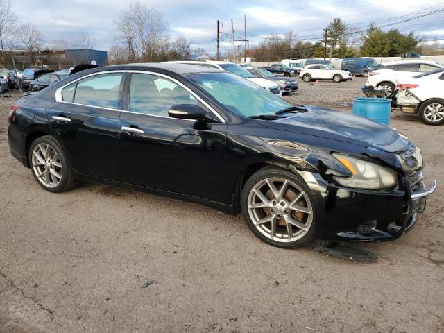 1N4AA5AP1BC839821 - 2011 NISSAN MAXIMA S BLACK photo 4