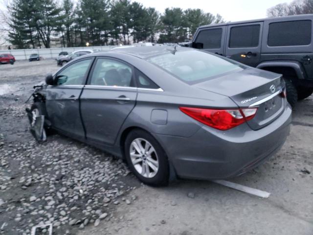 5NPEB4AC0DH787623 - 2013 HYUNDAI SONATA GLS GRAY photo 2