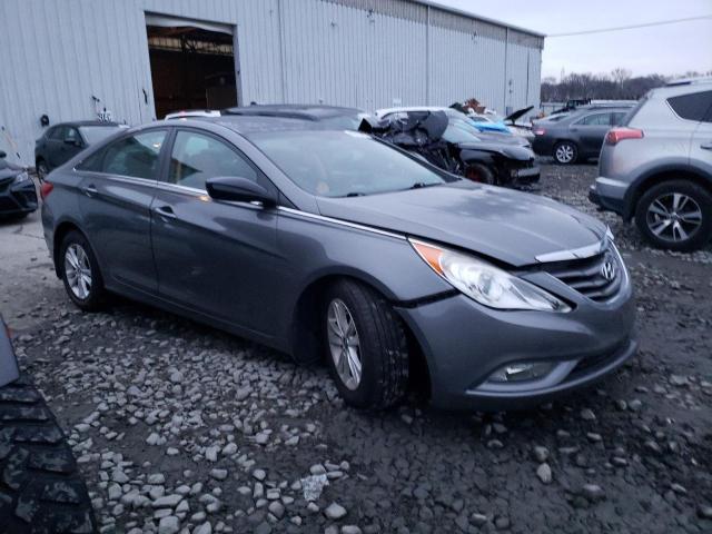 5NPEB4AC0DH787623 - 2013 HYUNDAI SONATA GLS GRAY photo 4