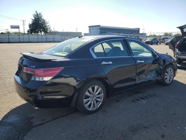 1HGCP3F85CA015861 - 2012 HONDA ACCORD EXL BLACK photo 3