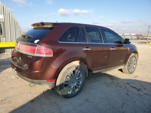 2LMDJ6JC6ABJ05071 - 2010 LINCOLN MKX MAROON photo 3