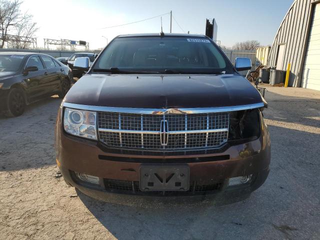 2LMDJ6JC6ABJ05071 - 2010 LINCOLN MKX MAROON photo 5