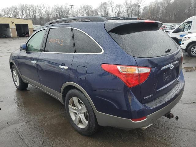 KM8NUDCCXBU145688 - 2011 HYUNDAI VERACRUZ GLS BLUE photo 2