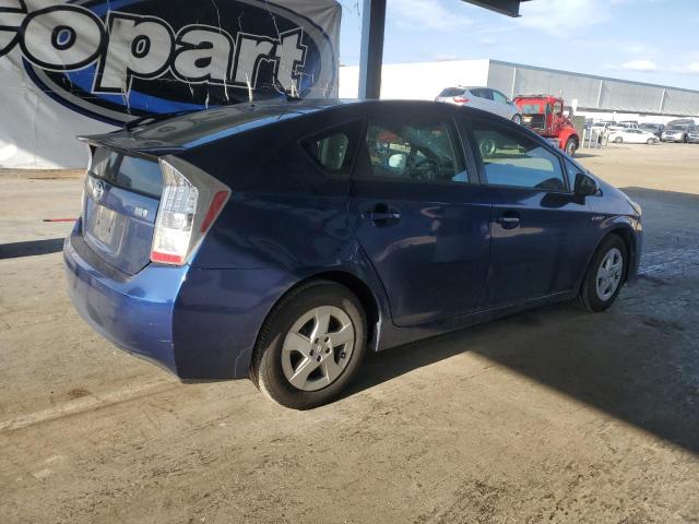 JTDKN3DU3B1474708 - 2011 TOYOTA PRIUS BLUE photo 3