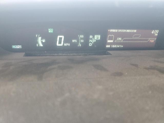 JTDKN3DU3B1474708 - 2011 TOYOTA PRIUS BLUE photo 9