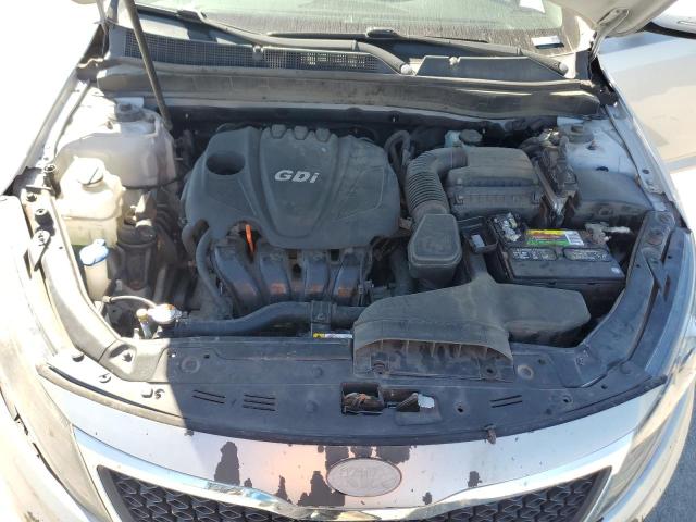 5XXGN4A76DG161282 - 2013 KIA OPTIMA EX ვერცხლისფერი ფოტო 11