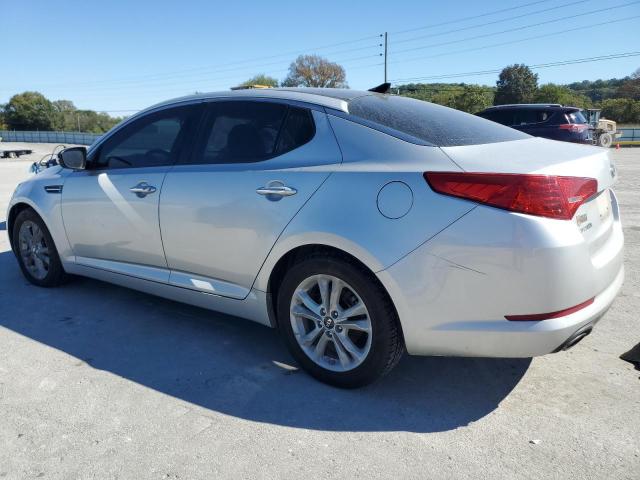 5XXGN4A76DG161282 - 2013 KIA OPTIMA EX ვერცხლისფერი ფოტო 2