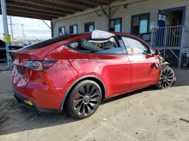 7SAYGDEF6NF340204 - 2022 TESLA MODEL Y Rot Foto 3