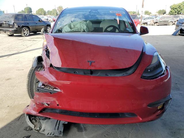 7SAYGDEF6NF340204 - 2022 TESLA MODEL Y Rot Foto 5