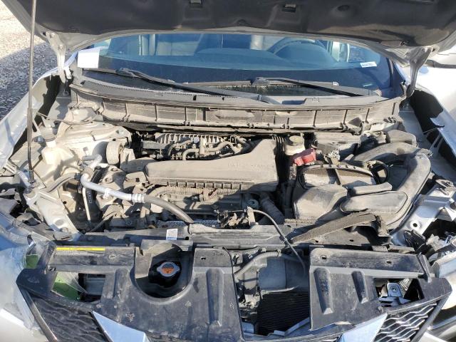 KNMAT2MV6FP502458 - 2015 NISSAN ROGUE S SILVER photo 11