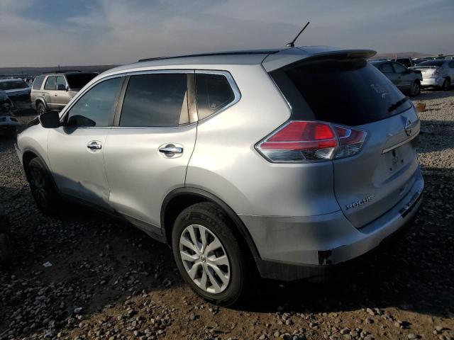 KNMAT2MV6FP502458 - 2015 NISSAN ROGUE S SILVER photo 2