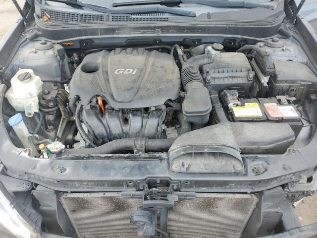 5NPEC4AC4EH863844 - 2014 HYUNDAI SONATA SE ნაცრისფერი ფოტო 11