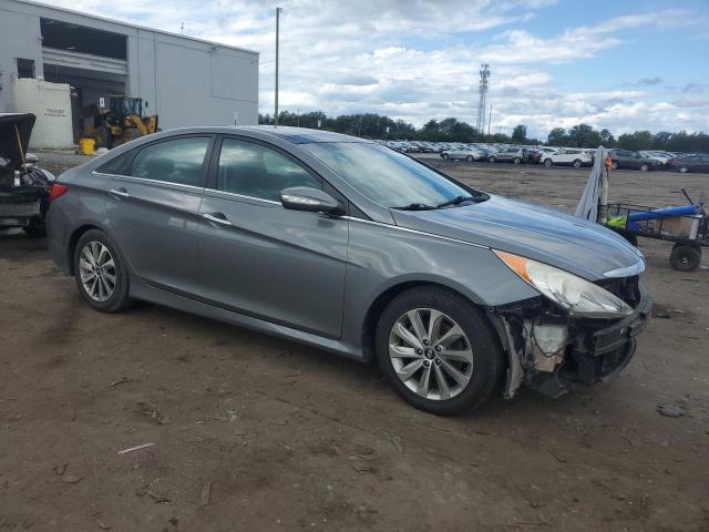 5NPEC4AC4EH863844 - 2014 HYUNDAI SONATA SE ნაცრისფერი ფოტო 4