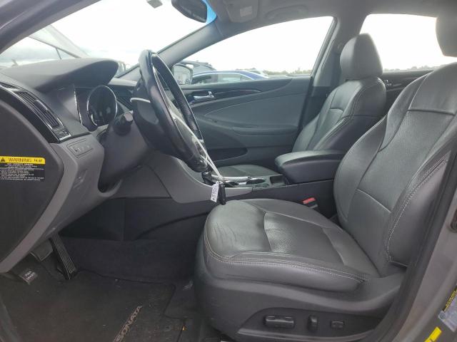 5NPEC4AC4EH863844 - 2014 HYUNDAI SONATA SE ნაცრისფერი ფოტო 7