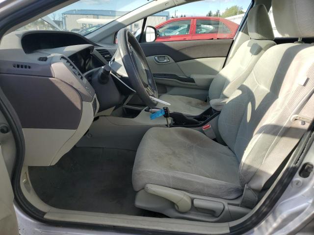 2HGFB2F54CH612755 - 2012 HONDA CIVIC LX 银色 照片 7