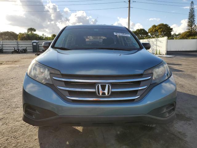 5J6RM3H32EL010038 - 2014 HONDA CR-V LX TURQUOISE photo 5