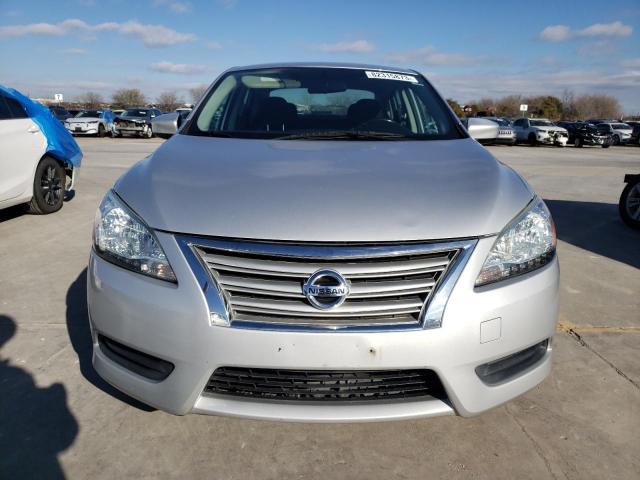 3N1AB7AP7FL682683 - 2015 NISSAN SENTRA S SILVER photo 5