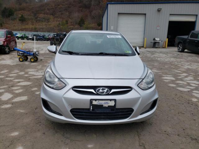 KMHCT4AE4CU059244 - 2012 HYUNDAI ACCENT GLS SILVER photo 5