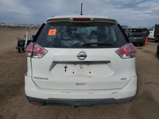 5N1AT2MVXGC809782 - 2016 NISSAN ROGUE S WHITE photo 6