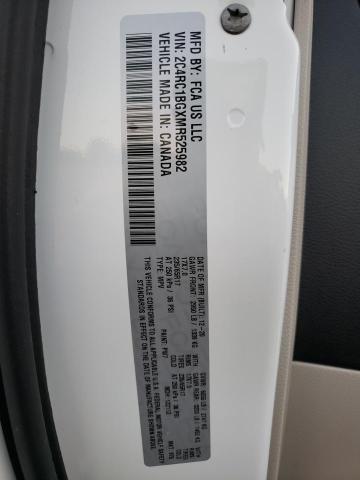 2C4RC1BGXMR525982 - 2021 CHRYSLER PACIFICA TOURING L Ağ foto 13