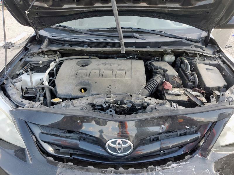 JTDBU4EE1B9136693 - 2011 TOYOTA COROLLA BASE Noir photo 11