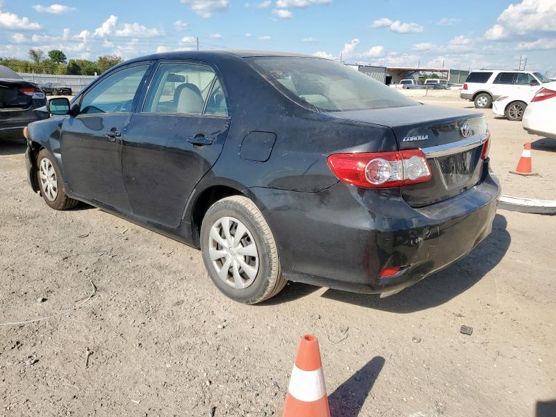 JTDBU4EE1B9136693 - 2011 TOYOTA COROLLA BASE Noir photo 2