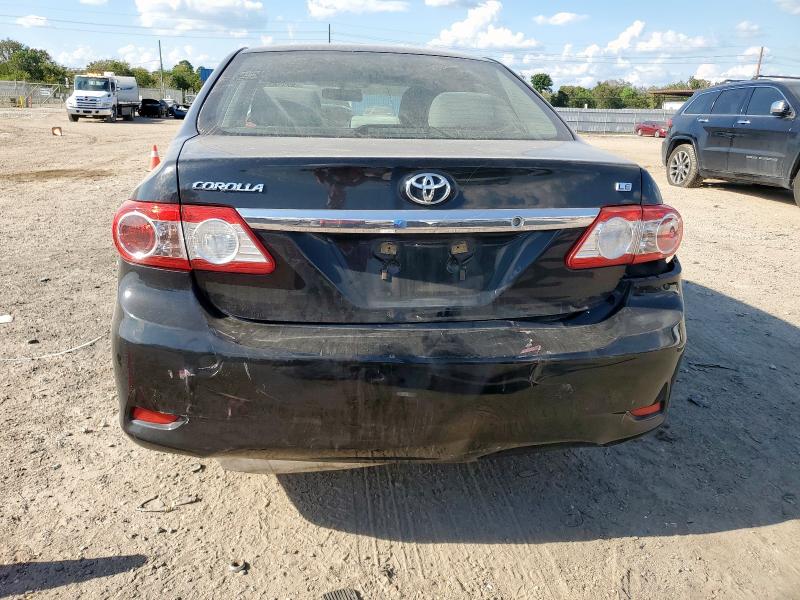JTDBU4EE1B9136693 - 2011 TOYOTA COROLLA BASE Noir photo 6