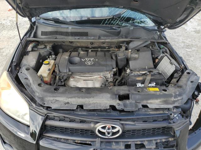 JTMBF4DV5BD041059 - 2011 TOYOTA RAV4 BLACK photo 12