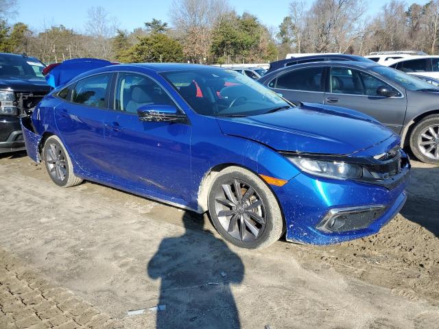 19XFC1F36KE202411 - 2019 HONDA CIVIC EX BLUE photo 4