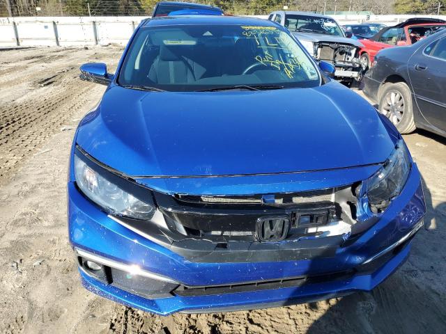 19XFC1F36KE202411 - 2019 HONDA CIVIC EX BLUE photo 5