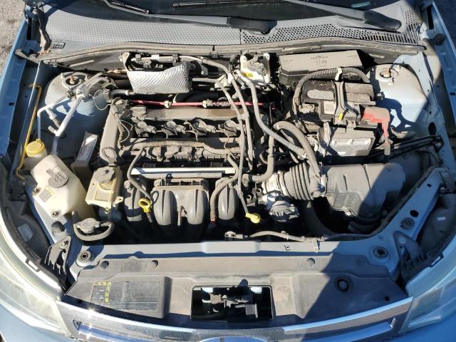 1FAHP35N98W251859 - 2008 FORD FOCUS SE BLUE photo 11