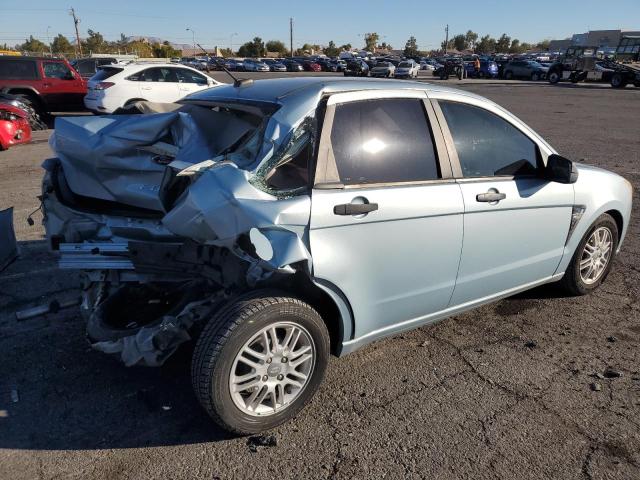 1FAHP35N98W251859 - 2008 FORD FOCUS SE BLUE photo 3