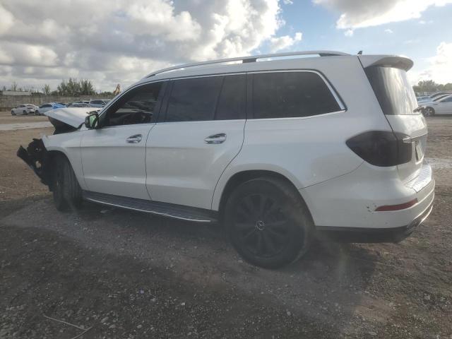 4JGDF6EE0FA504957 - 2015 MERCEDES-BENZ GL 450 4MATIC WHITE photo 2