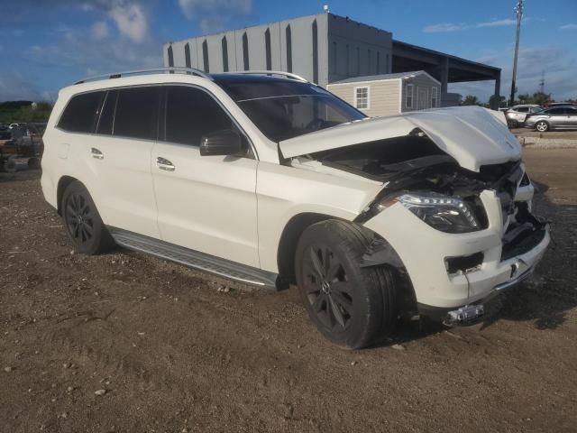 4JGDF6EE0FA504957 - 2015 MERCEDES-BENZ GL 450 4MATIC WHITE photo 4
