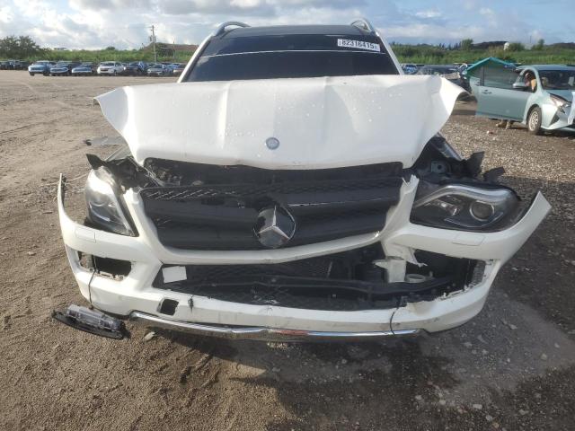 4JGDF6EE0FA504957 - 2015 MERCEDES-BENZ GL 450 4MATIC WHITE photo 5