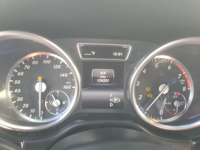 4JGDF6EE0FA504957 - 2015 MERCEDES-BENZ GL 450 4MATIC WHITE photo 9