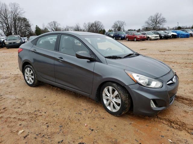 KMHCU4AE0CU160018 - 2012 HYUNDAI ACCENT GLS GRAY photo 4